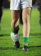 5 April 2008; A Kerry player has his ankle wrapped in ice after picking up an injury. Allianz National Football League, Division 1, Round 6, Kerry v Kildare, Austin Stack Park, Tralee, Co. Kerry. Picture credit: Stephen McCarthy / SPORTSFILE