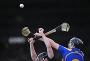 13 April 2008; Martin Comerford, Kilkenny, in action against Conor O'Mahony, Tipperary. Allianz National Hurling League, Division 1, semi-final, Kilkenny v Tipperary, Nowlan Park, Kilkenny. Picture credit: Matt Browne / SPORTSFILE