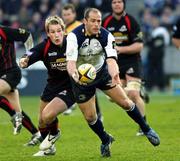 18 April 2008; Leinster's Felipe Contepomi, in action against Edinburgh's Phil Godman. Magners League, Edinburgh Rugby v Leinster, Murrayfield, Edinburgh, Scotland. Picture credit: Dave Gibson / SPORTSFILE