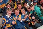 14 September 1997; Tipperary fans prior to the Guinness All Ireland Hurling Final match between Clare and Tipperary at Croke Park in Dublin. Photo by Ray McManus/Sportsfile