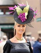 26 April 2008; Eva Hayes, from Limerick, at the Irish National Hunt Festival. Punchestown Racecourse, Co. Kildare. Picture credit; Matt Browne / SPORTSFILE