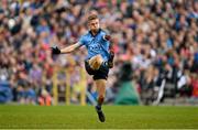 5 April 2015; Jonny Cooper, Dublin. Allianz Football League, Division 1, Round 7, Monaghan v Dublin. St Tiernach’s Park, Clones, Co. Monaghan. Picture credit: Brendan Moran / SPORTSFILE