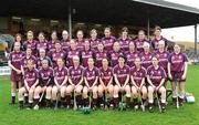 26 April 2008; The Galway squad. Camogie National League Divison 1 Final, Galway v Kilkenny, Nowlan Park, Co. Kilkenny. Picture credit: Stephen McCarthy / SPORTSFILE  *** Local Caption ***
