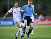 2 May 2008; Mark Rossiter, Bohemians, in action against Paul Byrne, UCD. eircom League of Ireland Premier Division, UCD v Bohemians, Belfield Bowl, University College Dublin, Dublin. Picture credit; David Maher / SPORTSFILE