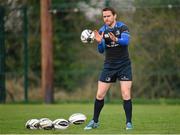 10 April 2015; Leinster's Eoin Reddan during squad training. Leinster Rugby Squad Training. Rosemount, UCD, Dublin. Picture credit: Pat Murphy / SPORTSFILE