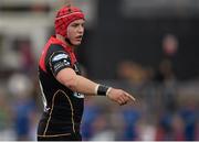 12 April 2015; Tyler Morgan, Newport Gwent Dragons. Guinness PRO12, Round 19, Newport Gwent Dragons v Leinster. Rodney Parade, Newport, Wales. Picture credit: Stephen McCarthy / SPORTSFILE