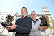 7 May 2008; Tipperary hurler Shane McGrath, left, and Derry footballer Fergal Doherty recipients of the Vodafone GAA All Stars Players of the Month Awards for April. The Westbury Hotel, Dublin. Picture credit: Brian Lawless / SPORTSFILE