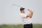 10 May 2008; Shane Lowry, Esker Hills, wathces his tee shot from the 12th during the Irish Amateur Open Golf Championship. Irish Amateur Open Golf Championship, Royal Dublin Golf Course, Portmarnock, Co. Dublin. Picture credit: Stephen McCarthy / SPORTSFILE