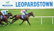 11 May 2008; Theocritus, with Pat Smullen up, on their way to winning the Carrickmines Maiden race from second placed Mont Izu, with Kevin Manning up. Derrinstown Stud Derby Trial Stakes Day, Leopardstown, Co. Dublin. Picture credit: Stephen McCarthy / SPORTSFILE