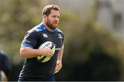 14 April 2015; Leinster's Michael Bent during squad training at UCD, Dublin. Picture credit: Stephen McCarthy / SPORTSFILE