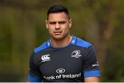 14 April 2015; Leinster's Ben Te'o during squad training at UCD, Dublin. Picture credit: Stephen McCarthy / SPORTSFILE