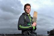 15 April 2015; Ireland's Kevin O'Brien poses for a portrait ahead of the Royal one-day London International between Ireland and England at Malahide Cricket Club on Friday 8th May. Malahide Cricket Club, Malahide, Co. Dublin. Picture credit: Ramsey Cardy / SPORTSFILE