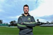 15 April 2015; Ireland's Max Sorenson poses for a portrait ahead of the Royal one-day London International between Ireland and England at Malahide Cricket Club on Friday 8th May. Malahide Cricket Club, Malahide, Co. Dublin. Picture credit: Ramsey Cardy / SPORTSFILE