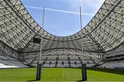 18 April 2015; A general view of Stade Vélodrome, Marseilles, before Leinster's captains run ahead of their European Rugby Champions Cup Semi-Final against RC Toulon. Stade Vélodrome, Marseilles, France. Picture credit: Stephen McCarthy / SPORTSFILE