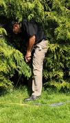 15 May 2008; Jeev Milkha Singh, India, plays from a tree on the 9th green during the 2008 Irish Open Golf Championship. 2008 Irish Open Golf Championship, Adare Manor, Co. Limerick. Picture credit: Matt Browne / SPORTSFILE