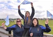 19 April 2015; Northend United supporters from left, Donna Murphy, Zoe Howlin and Sharon Murphy all from Wexford FAI Aviva Junior Cup, Semi-Final, Northend Utd v Liffey Wanderers. Ferrycarrig Park, Wexford. Picture credit: David Maher / SPORTSFILE