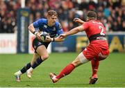19 April 2015; Ian Madigan, Leinster, in action against Guilhem Guirado, Toulon. European Rugby Champions Cup Semi-Final, RC Toulon v Leinster. Stade Vélodrome, Marseilles, France. Picture credit: Brendan Moran / SPORTSFILE