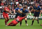 19 April 2015; Ben Te'o, Leinster, is tackled by Steffon Armitage, Toulon. European Rugby Champions Cup Semi-Final, RC Toulon v Leinster. Stade Vélodrome, Marseilles, France. Picture credit: Brendan Moran / SPORTSFILE