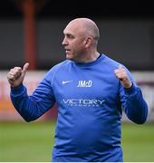 20 April 2015; Johnny McDonnell, Drogheda United manager. SSE Airtricity League Premier Division, St Patrick's Athletic v Drogheda United. Richmond Park, Dublin. Picture credit: David Maher / SPORTSFILE