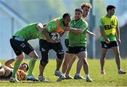 21 April 2015; Connacht's George Naoupu in action during squad training. Sportsground, Galway. Picture credit: Ramsey Cardy / SPORTSFILE