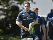 21 April 2015; Leinster's Jack Conan ahead of squad training. UCD, Dublin. Picture credit: Pat Murphy / SPORTSFILE