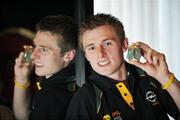 13 May 2008; Tipperary's Shane McGrath with his award for Opel Gaelic Player of the Month for April. Jurys, Croke Park, Dublin. Picture credit: Brian Lawless / SPORTSFILE