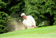 17 May 2008; Gregory Havret, France, plays from a bunker on the 18th hole, on his way to shooting a 65, during the 2008 Irish Open Golf Championship. 2008 Irish Open Golf Championship, Adare Manor, Co. Limerick. Picture credit: Kieran Clancy / SPORTSFILE