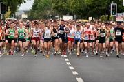 18 May 2008; The start of The Sportsworld Dublin 5 Mile Classic road race. Walkinstown, Dublin. Picture credit: Tomas Greally / SPORTSFILE *** Local Caption *** S0805098 Sportsworld 5mile Classic road race