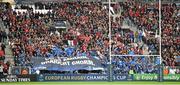 19 April 2015; Leinster supporters during the game. European Rugby Champions Cup Semi-Final, RC Toulon v Leinster. Stade Vélodrome, Marseilles, France. Picture credit: Stephen McCarthy / SPORTSFILE