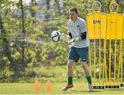 22 April 2015; Tom Holland, Republic of Ireland, in action during squad training. Republic of Ireland U17 Squad Training, Johnstown House Hotel, Enfield, Co. Meath. Picture credit: Pat Murphy / SPORTSFILE