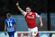 24 April 2015; Aaron Greene, St Patrick's Athletic, celebrates after scoring his side's first goal. SSE Airtricity League Premier Division, St Patrick's Athletic v Sligo Rovers. Richmond Park, Dublin.  Photo by Sportsfile