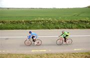 17 May 2008; Benny de Schrooder, right, of the An Post sponsored Sean Kelly team, during training with Stephen Halpin, Dublin McNally Swords team, ahead of the start of tomorrows FBD Insurance Ras. North Co. Dublin. Picture credit: Stephen McCarthy / SPORTSFILE