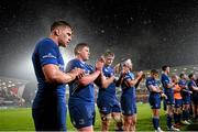 24 April 2015; Leinster's Jordi Murphy following his side's defeat. Guinness PRO12, Round 20, Ulster v Leinster. Kingspan Stadium, Ravenhill Park, Belfast. Picture credit: Ramsey Cardy / SPORTSFILE