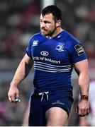 24 April 2015; Cian Healy, Leinster. Guinness PRO12, Round 20, Ulster v Leinster. Kingspan Stadium, Ravenhill Park, Belfast. Picture credit: Ramsey Cardy / SPORTSFILE
