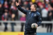 24 April 2015; Leinster skills and kicking coach Richie Murphy. Guinness PRO12, Round 20, Ulster v Leinster. Kingspan Stadium, Ravenhill Park, Belfast. Picture credit: Ramsey Cardy / SPORTSFILE