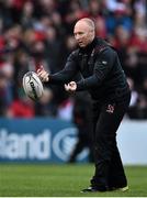 24 April 2015; Ulster head coach Neil Doak. Guinness PRO12, Round 20, Ulster v Leinster. Kingspan Stadium, Ravenhill Park, Belfast. Picture credit: Ramsey Cardy / SPORTSFILE