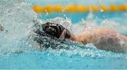 1 May 2015; Gerry Quinn, Longford, during the men's 100m freestyle semi-final during the 2015 Irish Open Swimming Championships at the National Aquatic Centre, Abbotstown, Dublin. Picture credit: Piaras Ó Mídheach / SPORTSFILE