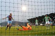 1 May 2015; Mikey Drennan, far right, Shamrock Rovers, shoots to score his side's first goal. SSE Airtricity League Premier Division, Shamrock Rovers v Drogheda United, Tallaght Stadium, Tallaght, Co. Dublin. Picture credit: David Maher / SPORTSFILE