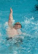 1 May 2015; Andrew Moore, Galway, during the men's A final of the 400m individual medley event. 2015 Irish Open Swimming Championships at the National Aquatic Centre, Abbotstown, Dublin. Picture credit: Piaras Ó Mídheach / SPORTSFILE