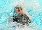 3 May 2015; Hannah Whiteley, NCSA, during the women's 50m back-stroke Heat 2 of semi-finals. 2015 Irish Open Swimming Championships at the National Aquatic Centre, Abbotstown, Dublin. Picture credit: Piaras Ó Mídheach / SPORTSFILE