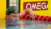 3 May 2015; Grainne Murphy, New Ross, after the women's 1500m free-style final. 2015 Irish Open Swimming Championships at the National Aquatic Centre, Abbotstown, Dublin. Picture credit: Piaras Ó Mídheach / SPORTSFILE