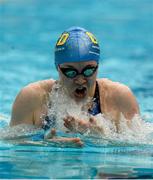 3 May 2015; Shani Stallard, UCD, during the 200m individual medley A final. 2015 Irish Open Swimming Championships at the National Aquatic Centre, Abbotstown, Dublin. Picture credit: Piaras Ó Mídheach / SPORTSFILE