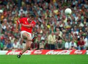 18 June 2000; Colin Corkery of Cork during the Bank of Ireland Munster Senior Football Championship Semi-Final between Kerry and Cork at Fitzgerald Stadium in Killarney, Kerry. Photo by Damien Eagers/Sportsfile