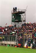 9 July 2000; A general view of supporters during the Bank of Ireland Connacht Senior Football Championship Semi-Final match between Sligo and Galway at Markievicz Park in Sligo. Photo By Brendan Moran/Sportsfile