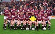 9 July 2000; The Galway team ahead of the Bank of Ireland Connacht Senior Football Championship Semi-Final match between Sligo and Galway at Markievicz Park in Sligo. Photo By Brendan Moran/Sportsfile