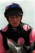 16 July 2000; Jockey Eddie Ahern after finishing eight in the BPB Gypsum Industries EBF Maiden on Reina Blanca at the Curragh Racecourse in Newbridge, Kildare. Photo by Matt Browne/Sportsfile