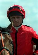 16 July 2000; Jockey Kevin Darley after finishing second in the BPB Gypsum Industries EBF Maiden on Echo Canyon at the Curragh Racecourse in Newbridge, Kildare. Photo by Matt Browne/Sportsfile