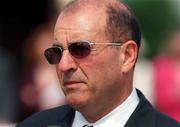 16 July 2000; Trainer Michael Tabor in attendance during horse racing from the Curragh Racecourse in Newbridge, Kildare. Photo by Matt Browne/Sportsfile