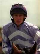 16 July 2000; Jockey Johnny Murtagh after winning the Anglesey Stakes on Industrial Pride at the Curragh Racecourse in Newbridge, Kildare. Photo by Matt Browne/Sportsfile