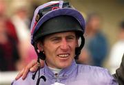 16 July 2000; Jockey Johnny Murtagh after winning the Anglesey Stakes on Industrial Pride at the Curragh Racecourse in Newbridge, Kildare. Photo by Matt Browne/Sportsfile